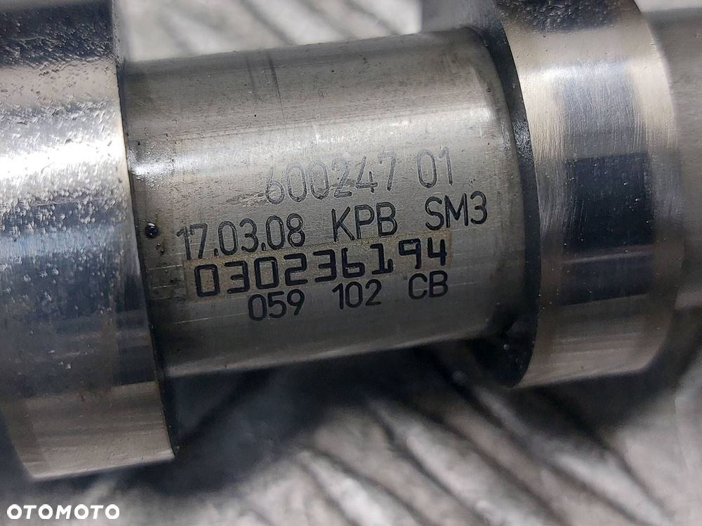 GŁOWICA LEWA + WAŁEK WYDECHOWY AUDI A6 C6 2.7 TDI 0593AL 059102CB - 2