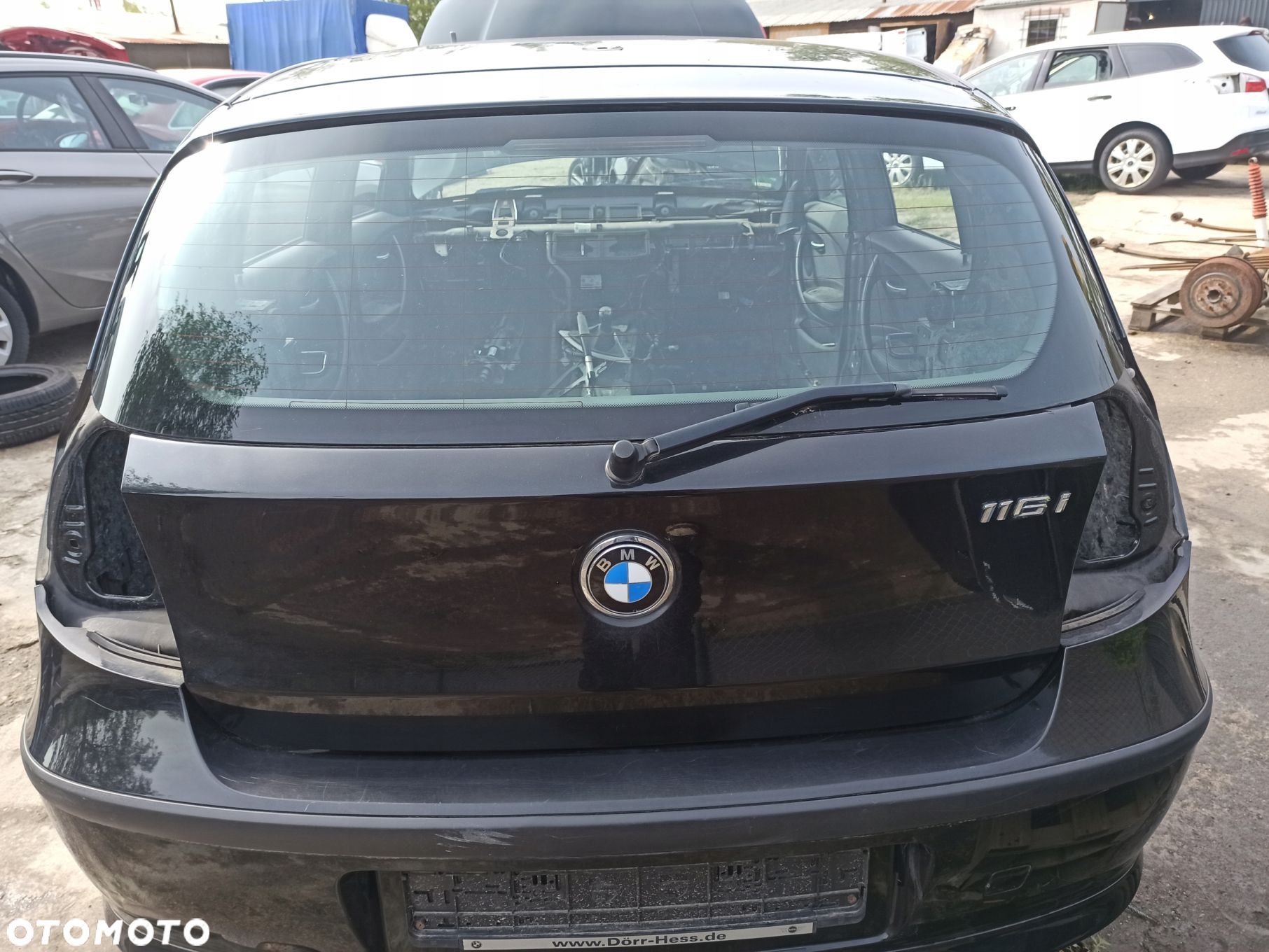 Klapa bagażnika kompletna BMW 1 E87 LIFT 475/9 BLACK SAPPHIRE 5D - 1