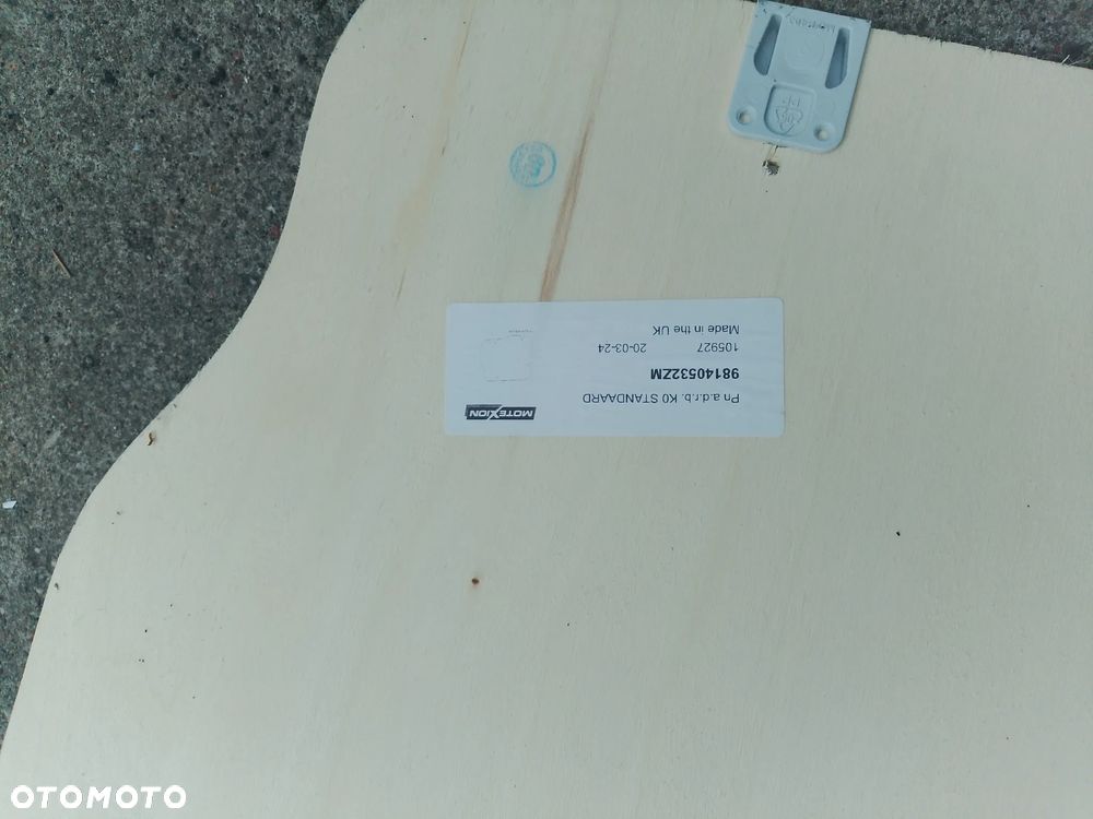 Zabudowa ochronna podłoga osłony ściany drzwi 16rdo26r.proace scudo expert jumpy vivaro partner berlingo  Combo L2 L3 98170082ZM - 8