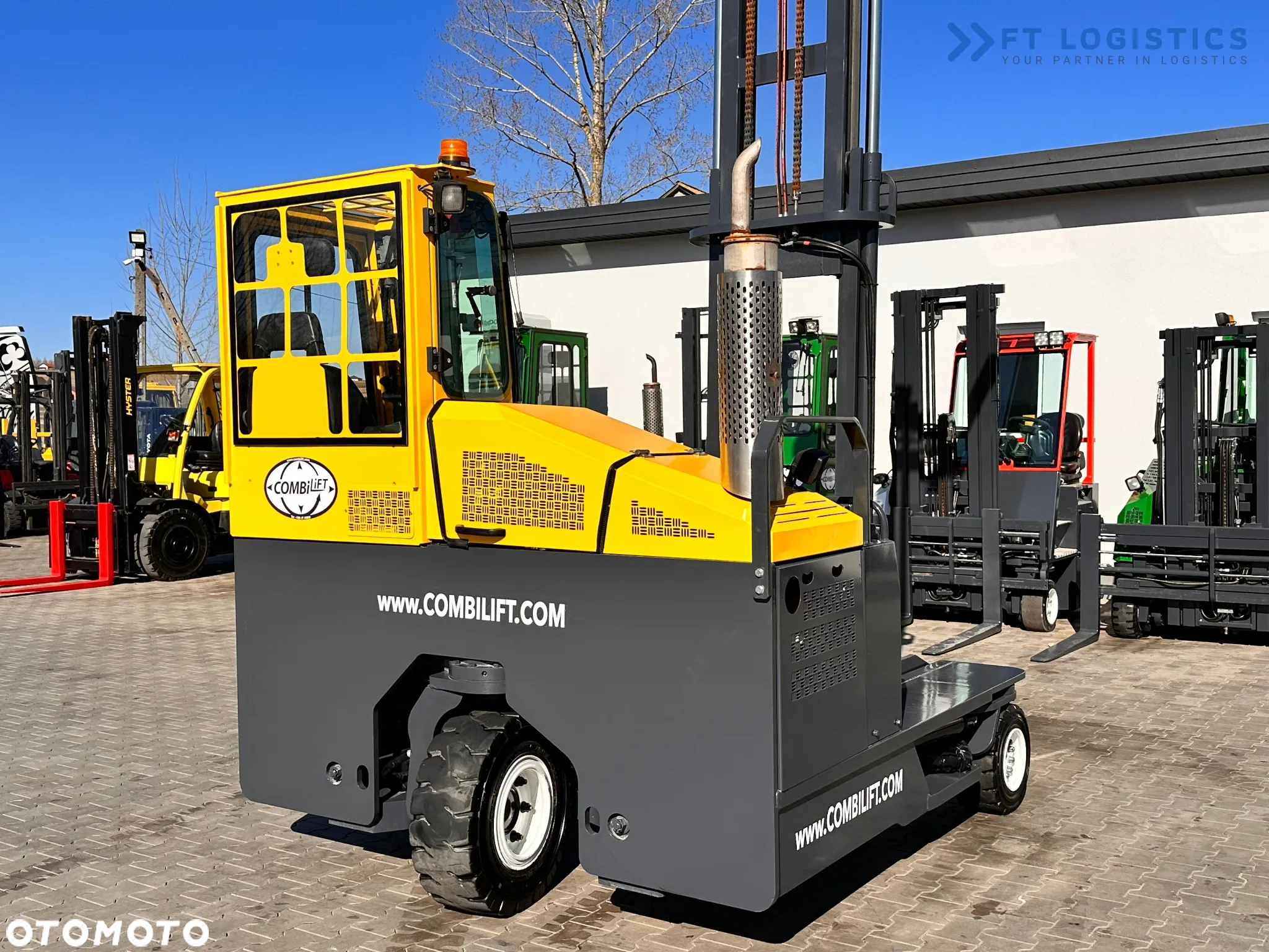 Combilift C4000 / LPG / DUPLEX / 4100MM / WAGA / PRZESÓW WIDEŁ / JAK NOWY - 30