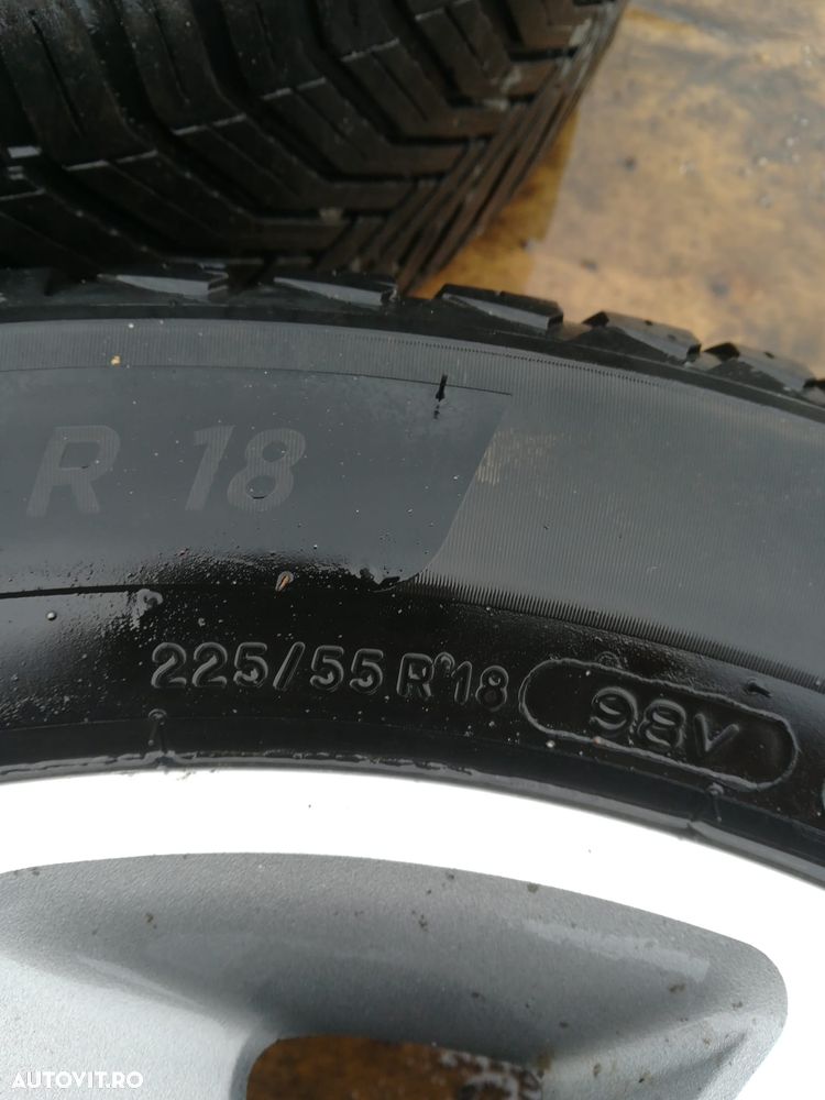 Jante cu cauciucuri Citroen c-crosser 225/55r18 - 3