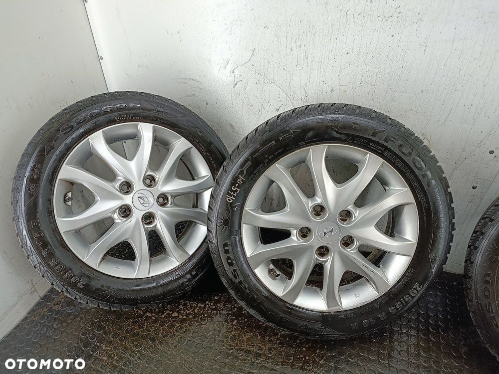FELGI ALUMINIOWE KOMPLET 16 Z OPONAMI HYUNDAI I30 I CW 52910-2L250 - 3