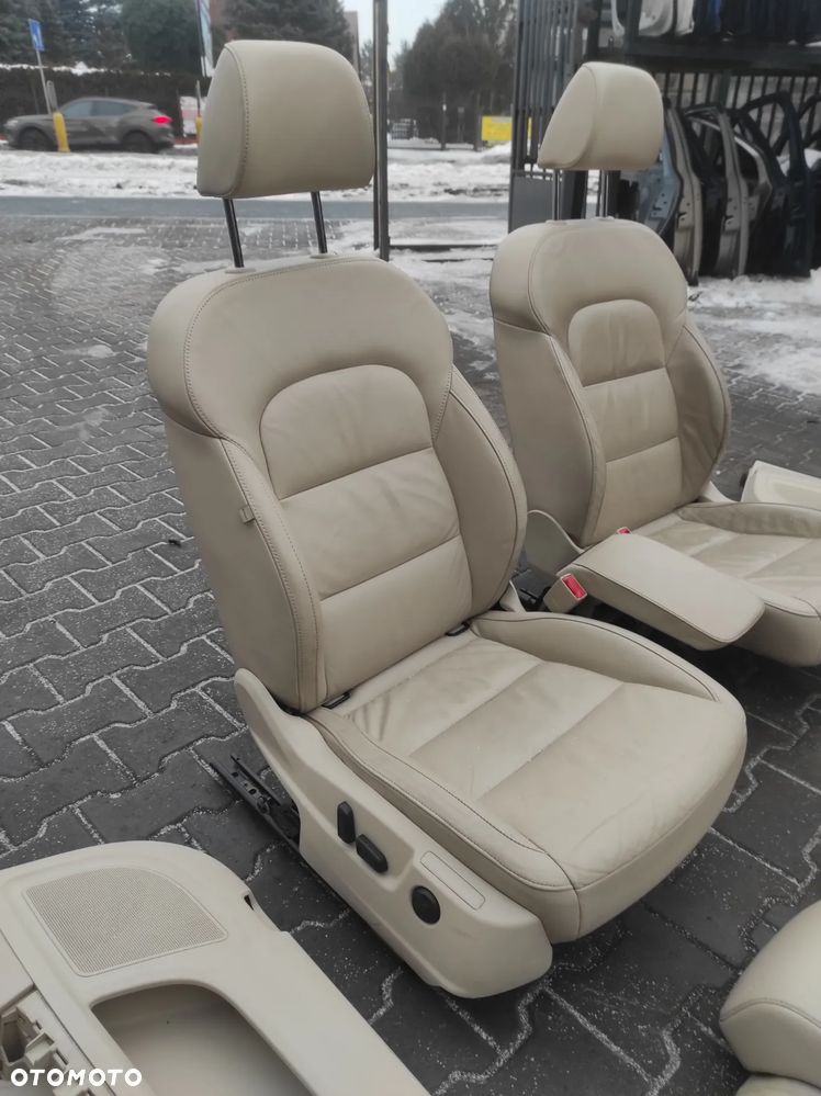 SKODA SUPERB 2 KOMBI FOTELE FOTEL TAPICERKA SIEDZENIA KOMPLET PODGRZEWANE PRZÓD KANAPA BOCZKI SKÓRA SKÓRZANE PAMIĘĆ ELEKTYRCZNE BOCZKI BOCZEK PODŁOKIETNIK SOUND SYSTEM WYSYŁKA !!!! - 6