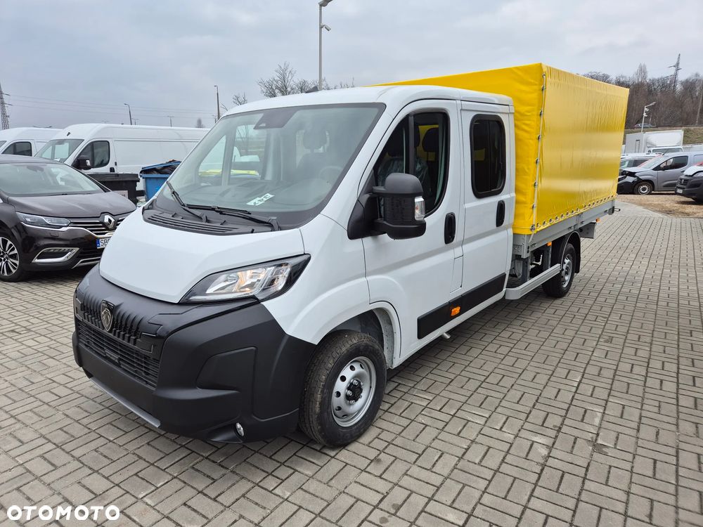 Peugeot Boxer Podwójna Kabina L3 2.2 140KM 7miejsca Plandeka 3.2 x 2.1 x 1.5 + HAK - 3
