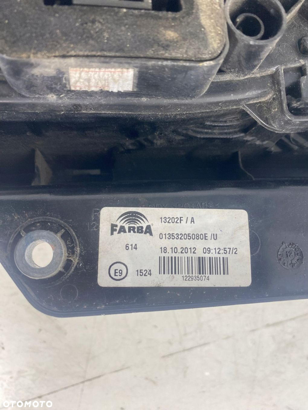 LAMPA PRAWA TYLNA PRAWY TYL FIAT FIORINO BIPPER NEMO QUBO EU - 7