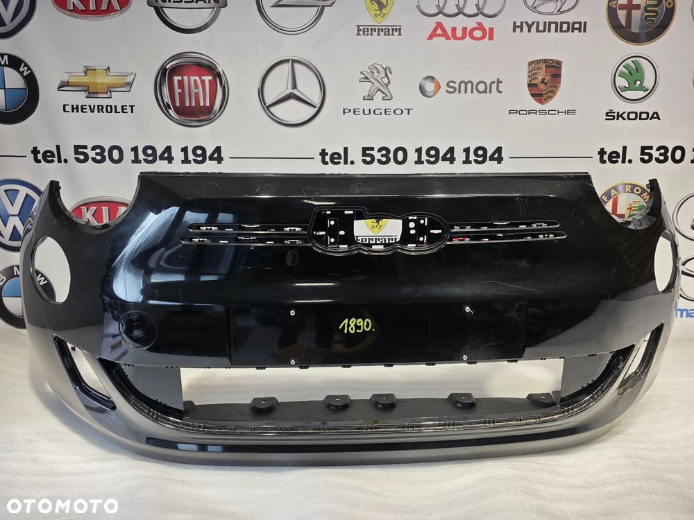 FIAT 500E II 20- ELECTRIC ELEKTRYK ZDERZAK PRZEDNI PRZÓD NR 735714055 / 735714063 NR AUKCJI NZ1890 - 1