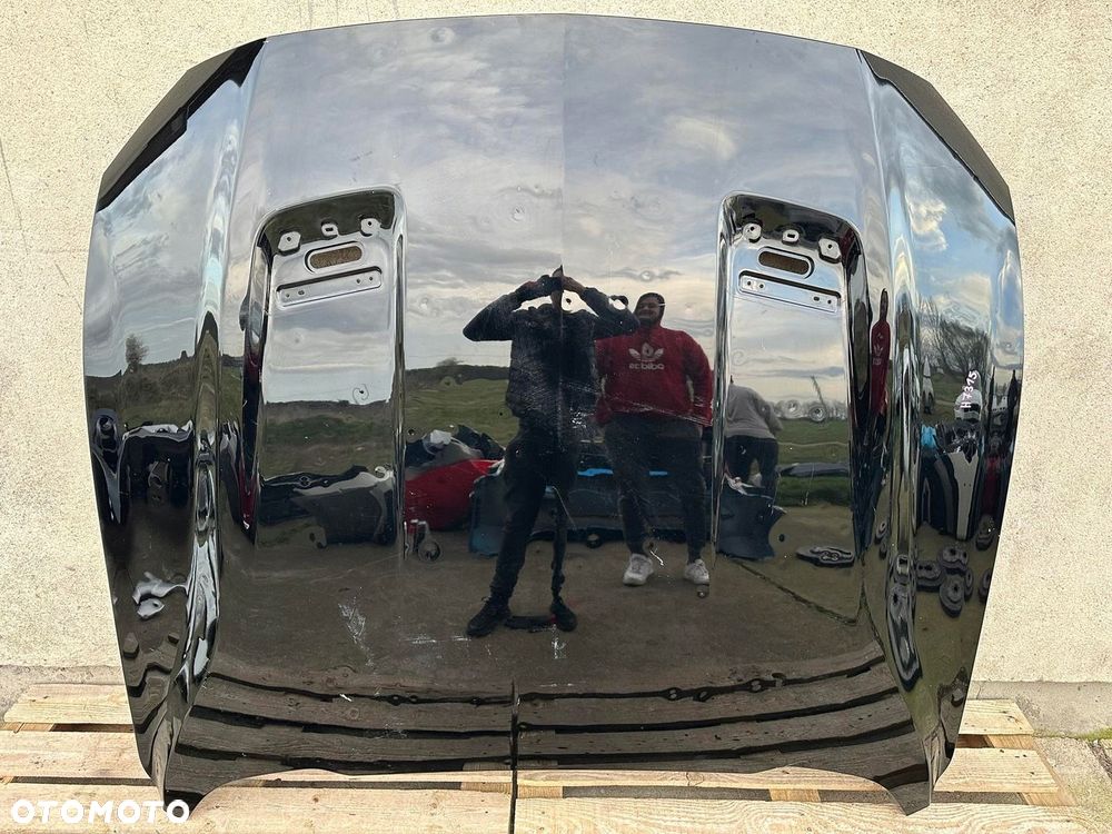 MASKA POKRYWA SILNIKA FORD MUSTANG VI 6 LIFT FL 2017- GT DROBNY GRAD ORG - 1