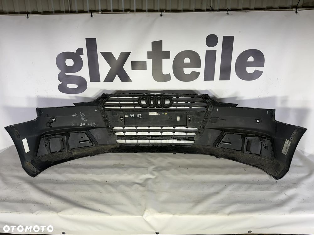 Audi A4 B9 Zderzak Przód Przedni LY9T PDC 8W0807437 15-19 - 6