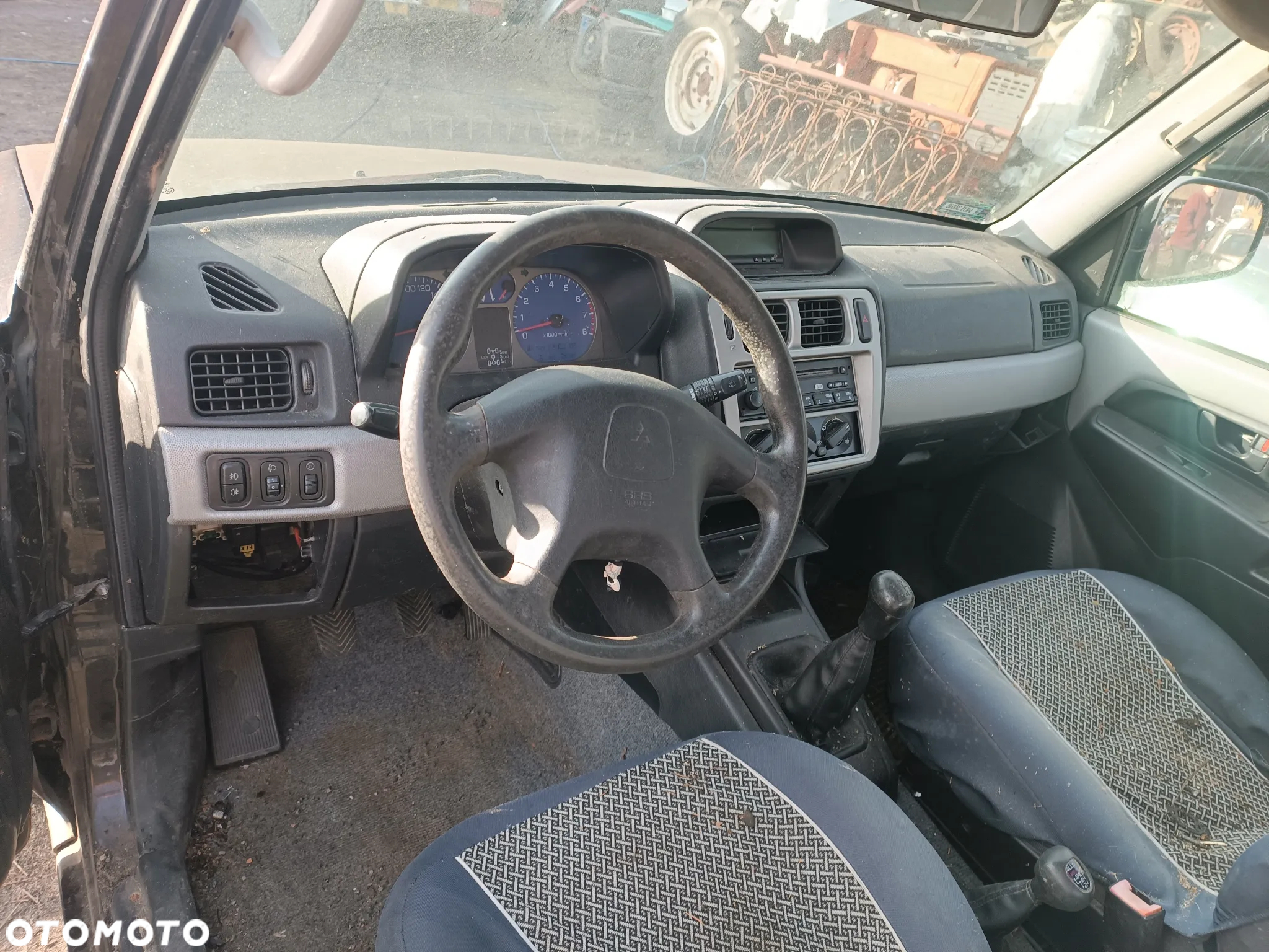 Mitsubishi Pajero Pinin 1,8 GDI Wszystkie części Mosty skrzynia szyby fotele zderzaki maska - 15