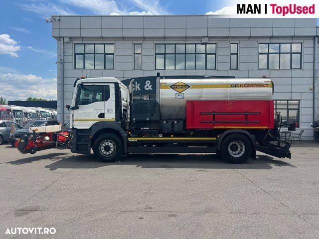 MAN Gudronator HYDROG SR8.000 Litri + Perie-GARANTIE - 3