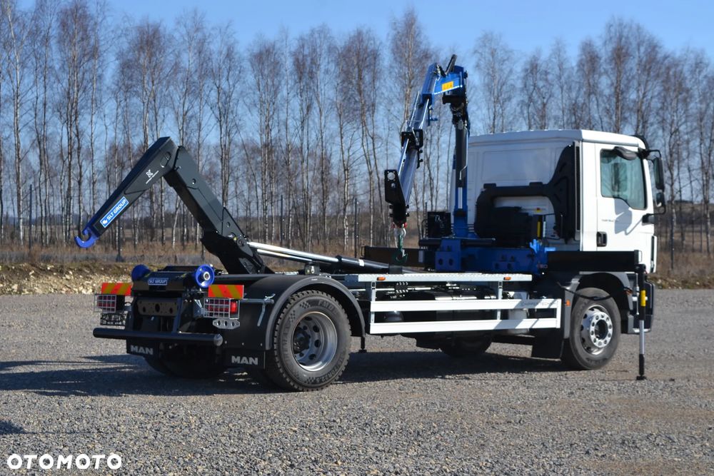 Mercedes-Benz Arocs 1833 Nowe urządzenie hakowe Hakowiec BOB ITALEV T12 Żuraw HDS Skibicki Meiller - 4