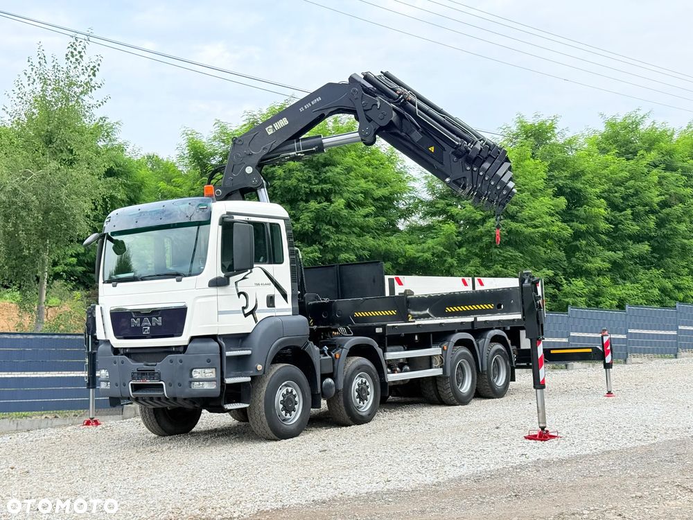 MAN * MAN 41.440 TGS * 8x6 * HDS Kran Hiab 855 E-8 HIPRO * 20 M * Energetyka * Sprowadzony * - 22
