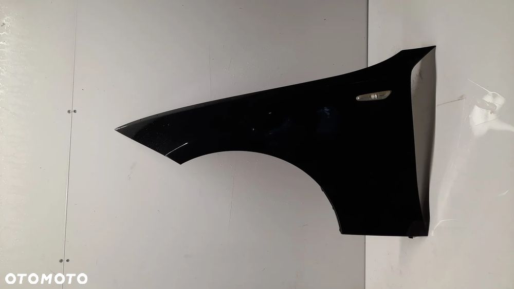 BŁOTNIK PRZÓD PRZEDNI LEWY BMW 1 E81 E82 E87 E88 BLACK SAPPHIRE CZARNY - 1