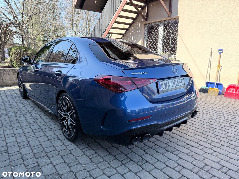 Mercedes-Benz Klasa C AMG 43 4Matic AMG Speedshift MCT9G - 34