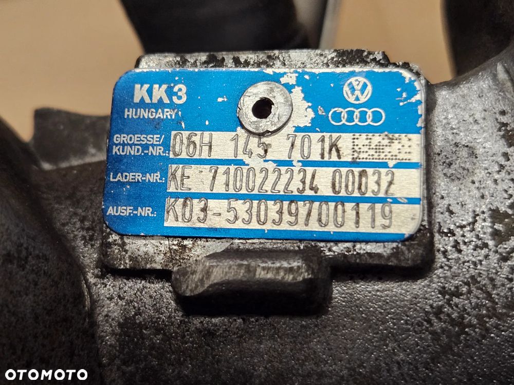 Audi A4 B8 1.8 TFSI turbosprężarka  06H145701K - 5