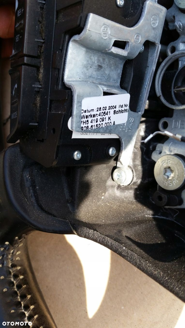 VW T5 MULTIVAN KIEROWNICA AIRBAG 7H5419091K - 10