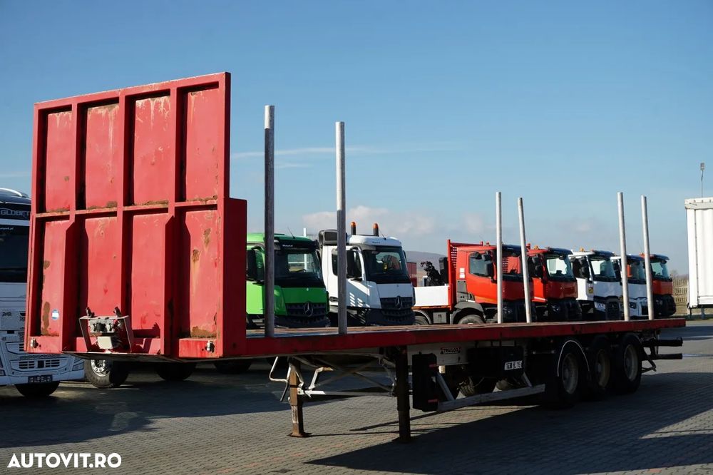 Trailor REMORCĂ / PLATFORMĂ / SUPORTURI / PONT DE DIRECȚIE - 4
