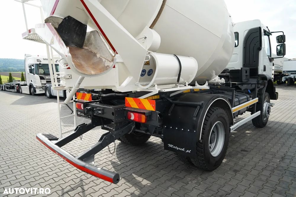 Renault KERAX / 4x4 / BETONIERĂ 5m³ / MANUALĂ / - 15