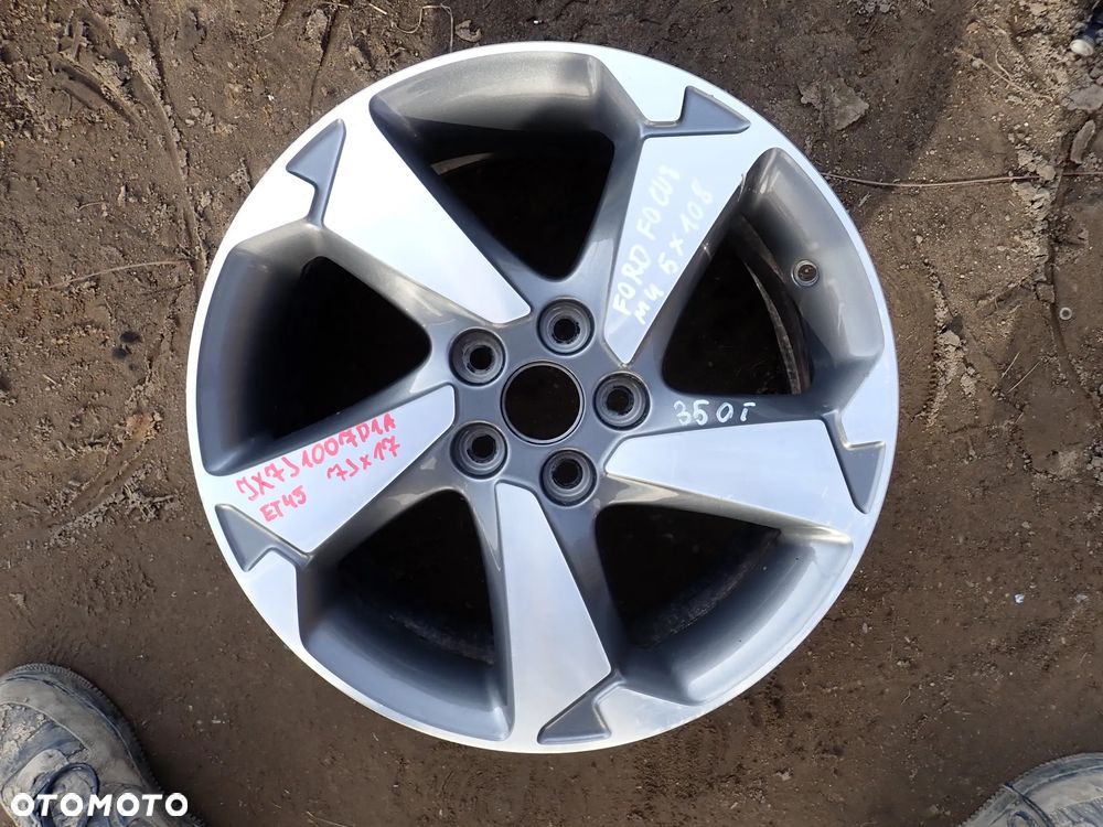 FORD FOCUS MK5 FELGA 17' 5X108 ET45 JX7J1007D1A - 1