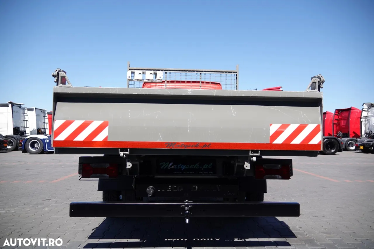 Iveco DAILY 35C12D / 2.3 D / BASCULATOR – 2.8M / DUBLU / IMPORTAT / CONTRACT DE SERVICE POST-SERVICE - 19