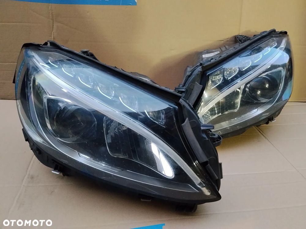 Lampy Lewa Prawa Mercedes c klasa w205 Full led high performance Europa - 1