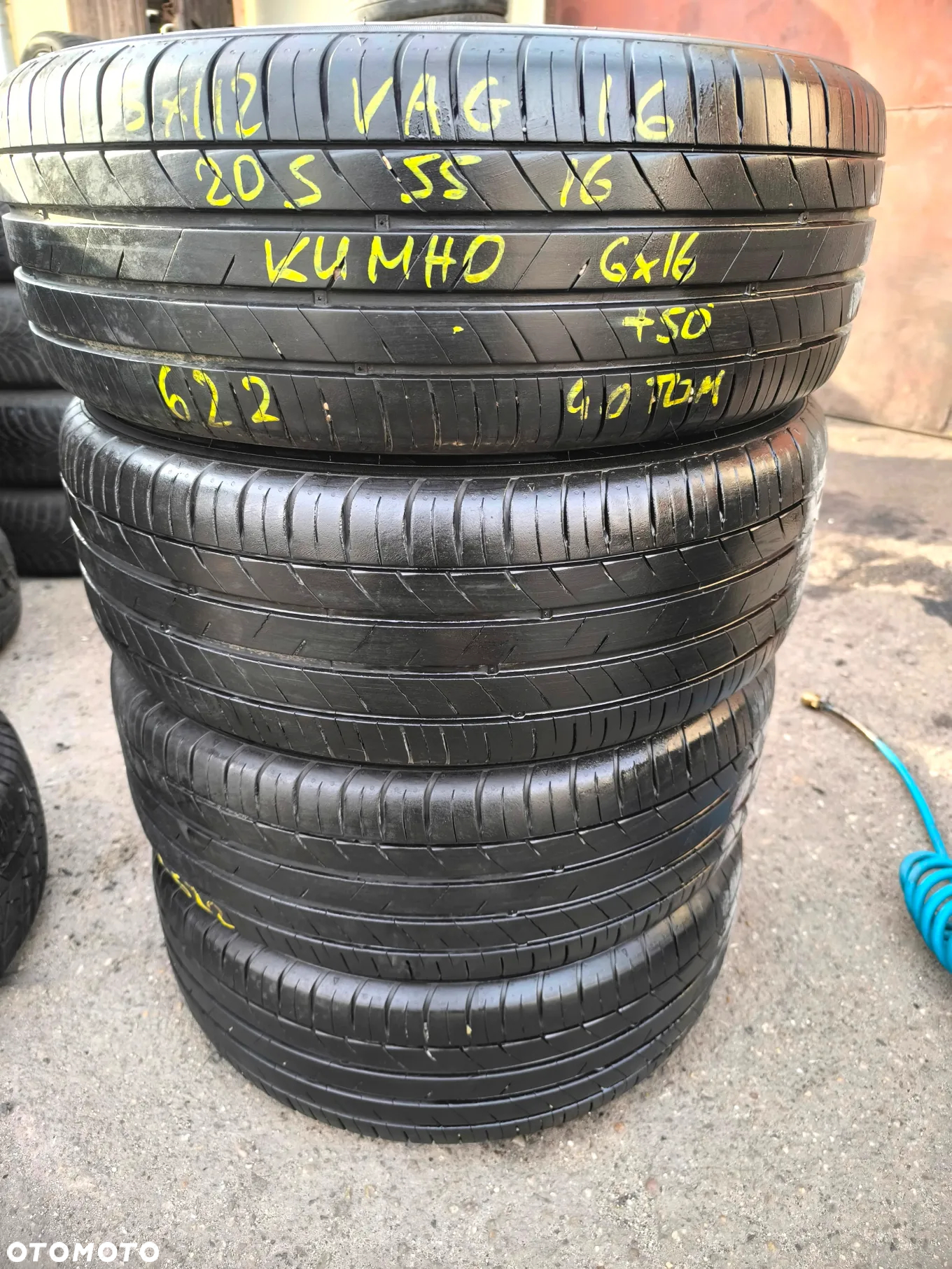 5x112 FELGI Stalowe Stal 16 Koła Letnie Lato VW 5QA GOLF 6 7 VII VI TOURAN CADDY JETTA PASSAT SEAT LEON TOLEDO ALTEA EXEO SKODA OCTAVIA 2 3 SUPERB AUDI A3 8P 8V A4 B7 B5 B6 A6 C5 22r. Legnica ALU-RAD 205/55 6mm - 6