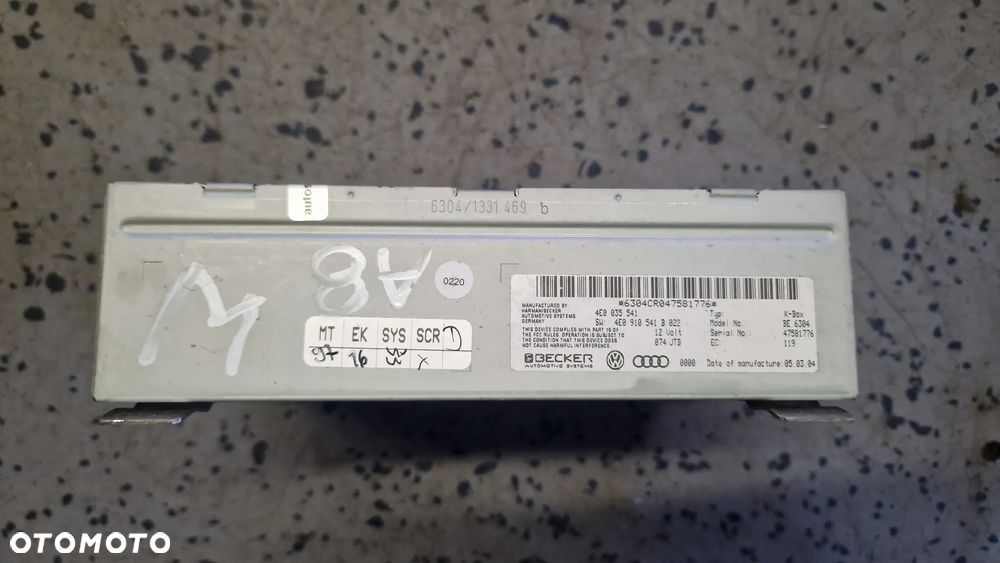 AUDI A8 D3 TUNER RADIA 4E0035541 - 3