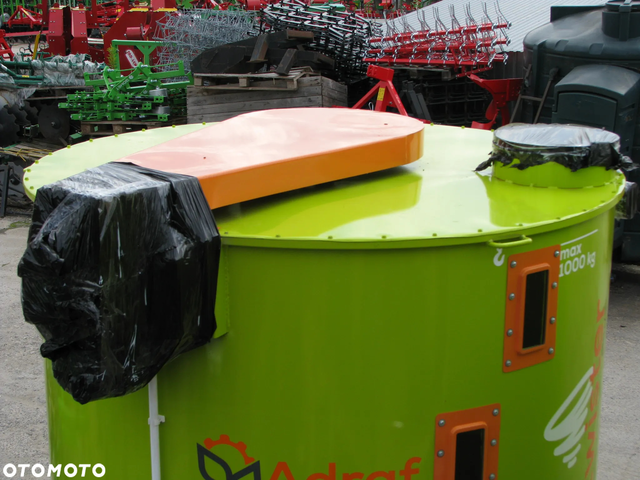 Inny Rozdrabniacz - śrutownik bijakowy Adraf S01/1 - 11kW, S01/0 - 7,5kW; H-115 POM Augustów - Mieszalnik pasz sypkich 750, 1000 kg ADRAF 2000 kg BIN - 26