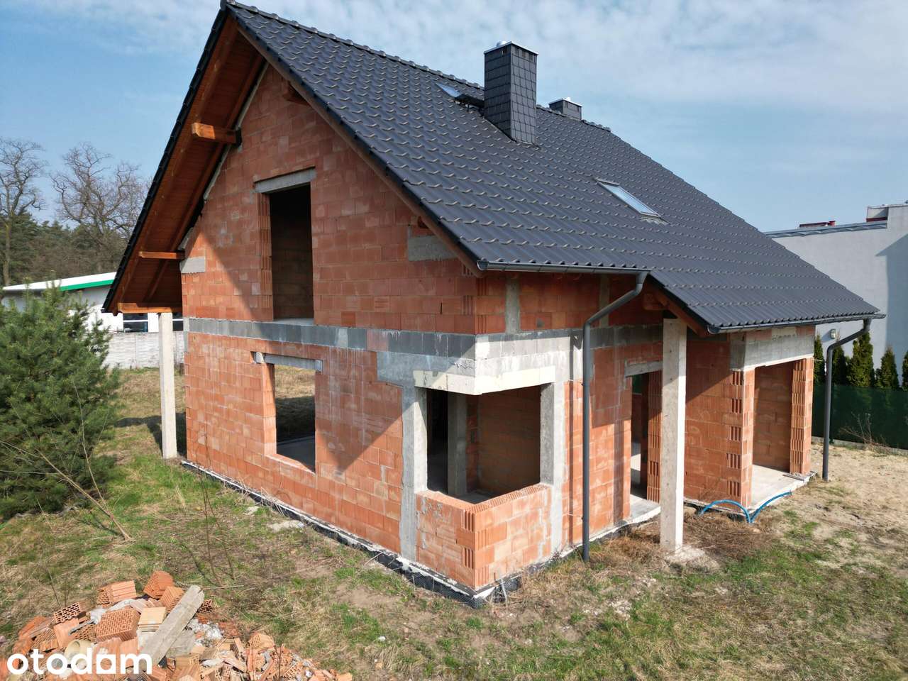130m2 Dom w Kup| Stan SSO| Możliwość wykończenia - Pełny obrazek: 2/12