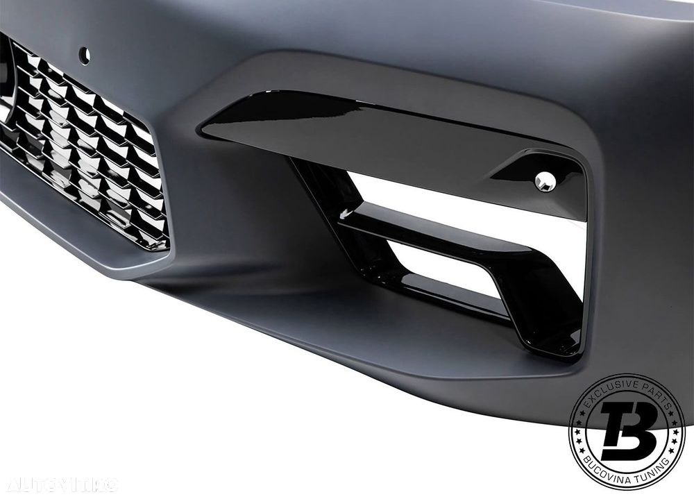 Pachet Exterior compatibil cu BMW Seria 5 G30 conversie la G30 LCI M5 Design - 4