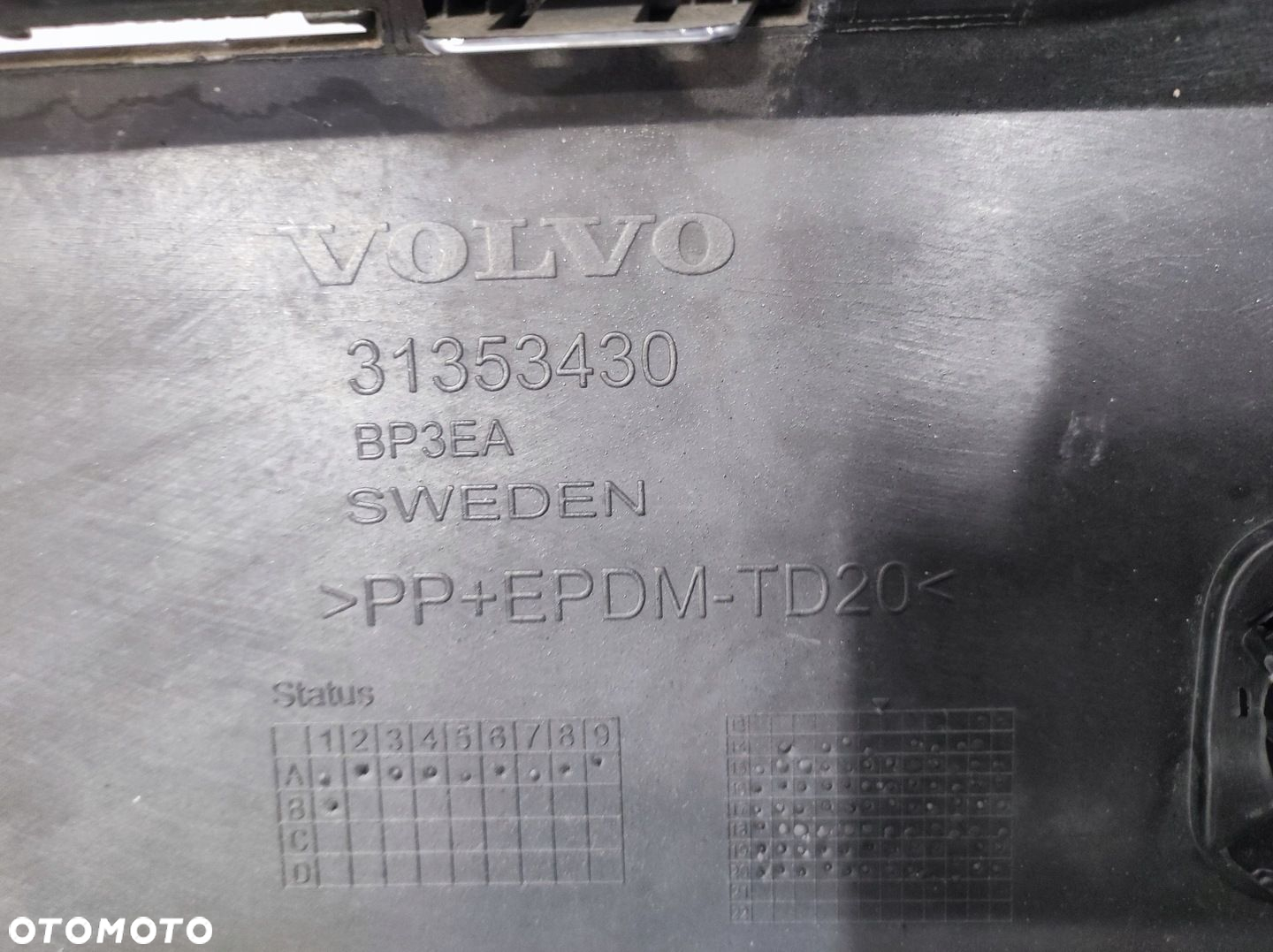 ZDERZAK TYŁ TYLNY VOLVO XC90 II LIFT INSCRIPTION 31353430 - 8