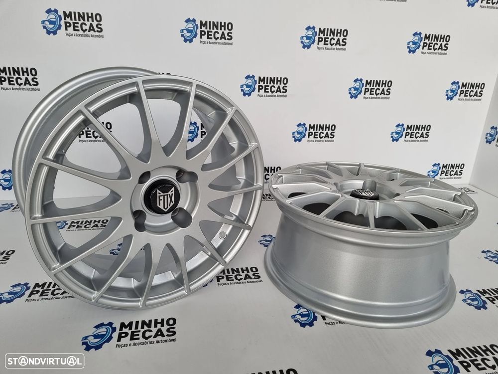 Jantes Fox (FX004) em 15 silver (4x108) - 5