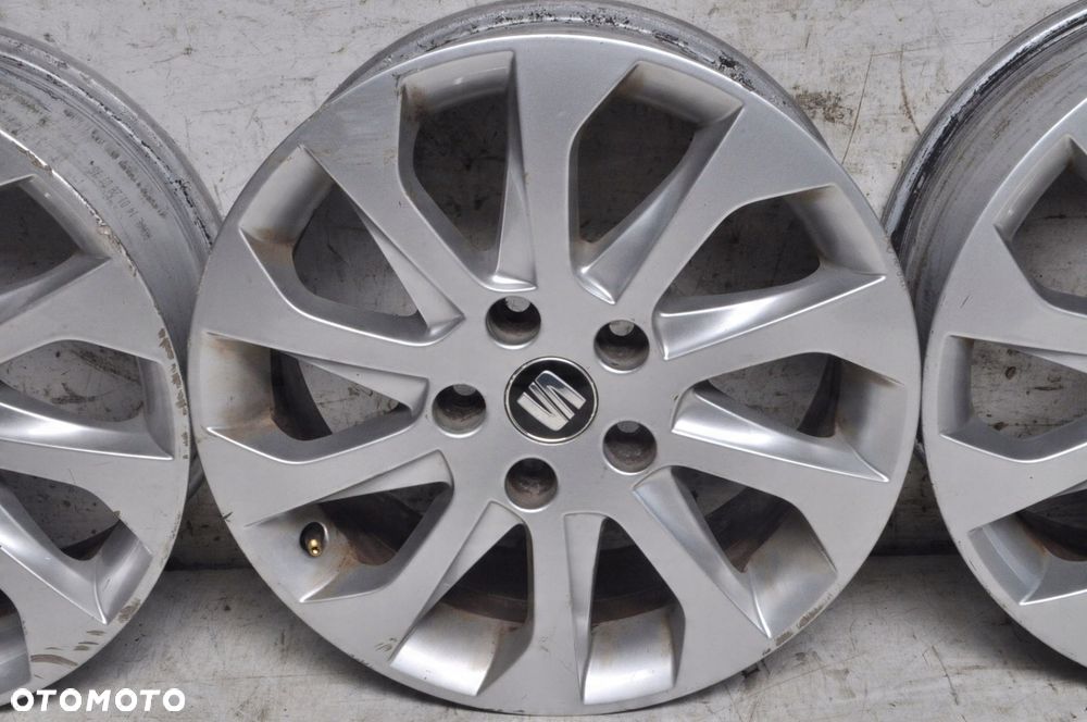 SEAT LEON ALTEA TOLEDO III FELGI ALUMINIOWE R16" 6.5J 5X112 ET46 5F0601025A - 9