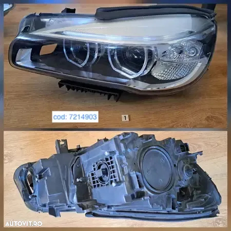 Far bmw stanga dreapta modul far led modul lumini viraj stanga dreapta bmw seria 2 F45 F46 - 2