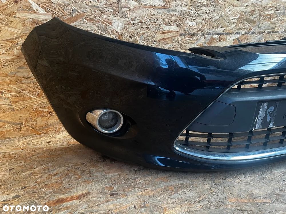 ZDERZAK PRZÓD przedni FORD FIESTA MK7 VII czarny - 8
