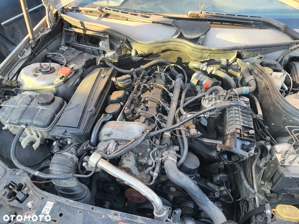 mercedes w203 silnik 2.2 cdi skrzynia sanki belka przód tył wahacz zacisk zwrotnica maglownica - 2