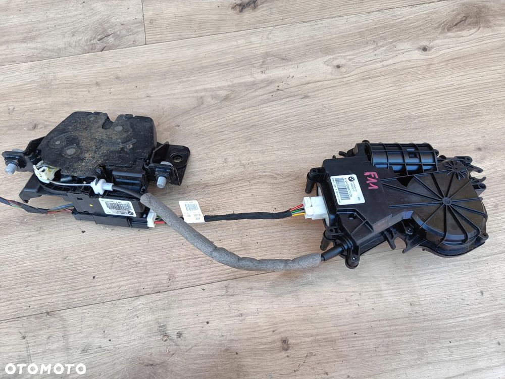BMW F10 F11 KOMBI ZAMEK KLAPY DOCIĄG KOMPLET 7269544 7208371 - 1