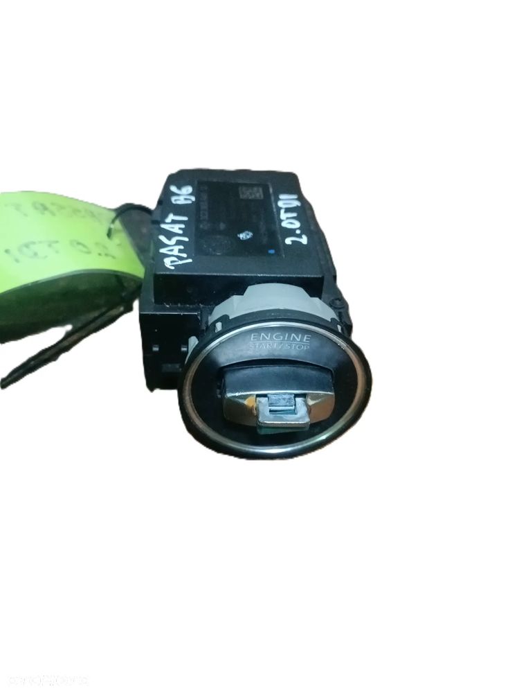 VOLKSWAGEN PASSAT B6 05-10 2,0 TDI wkładka stacyjka kluczyk 3C0905843Q * - 4