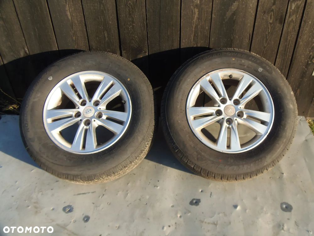 FELGI ALUFELGI 16 KIS SPORTAGE III  Z OPONAMI 5X114,3 - 2