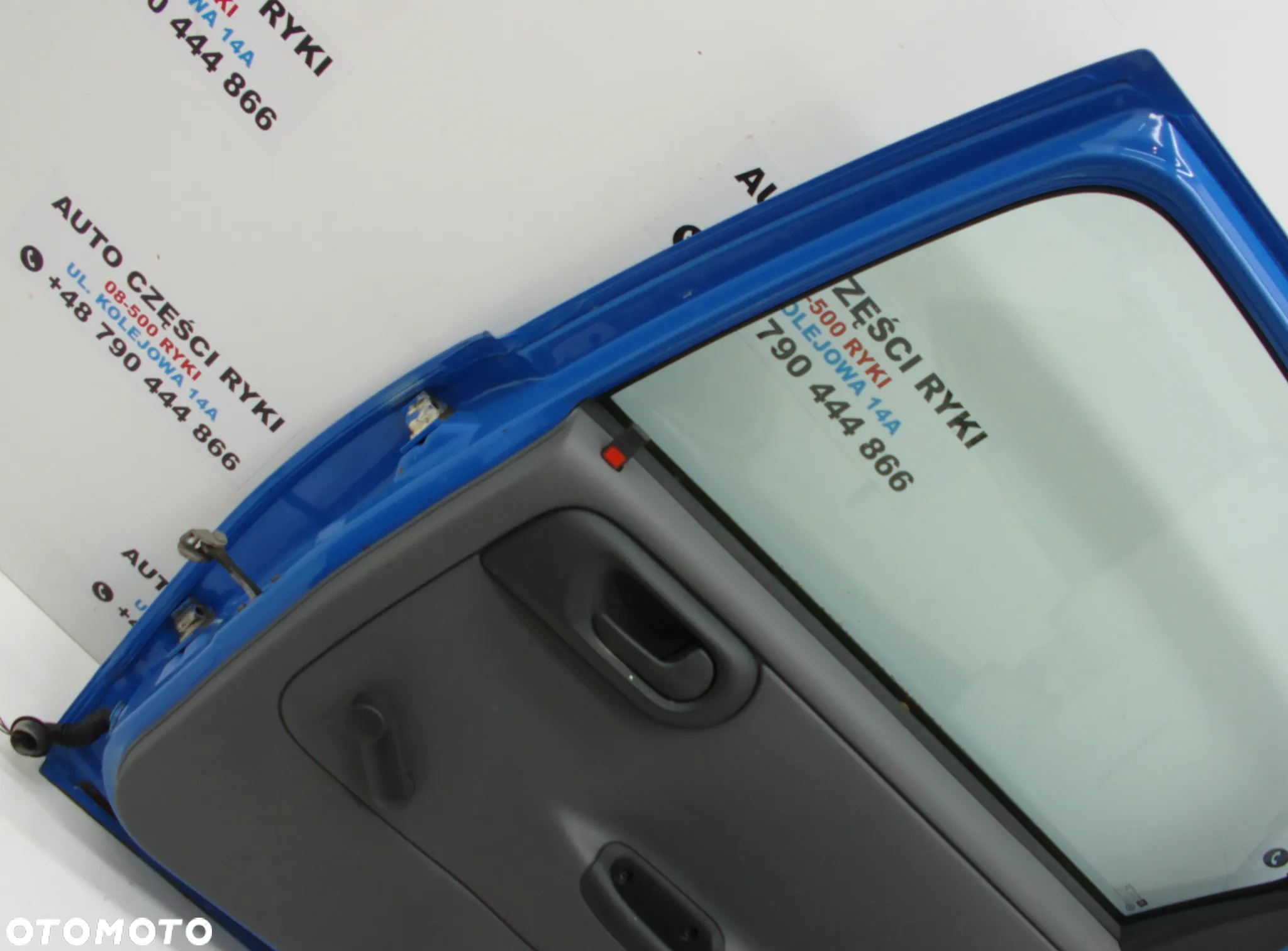 Opel Corsa C Drzwi prawy tył Zamek Klamka Szyba Zawias Z20A - 7