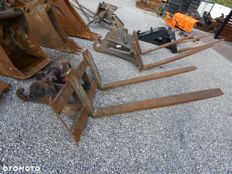 Widły do koparki Verachtert CW10 Oryginalne - 1