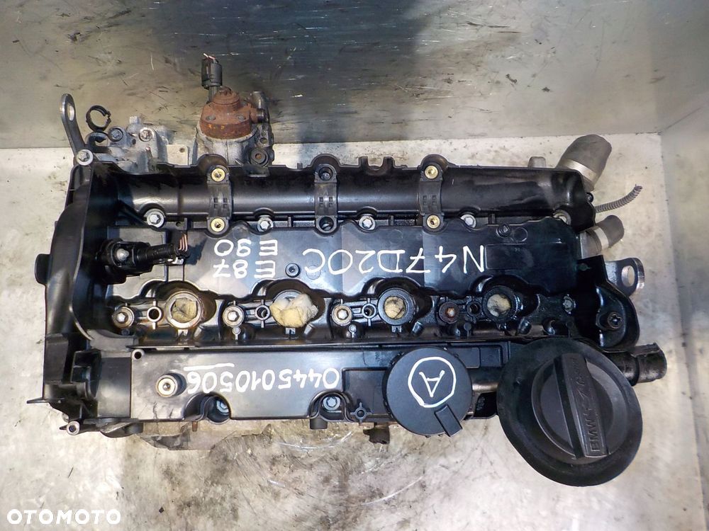 BMW 3 E90 1 E87 318 320 SILNIK 2.0 D 16V N47D20C + POMPA 0445010506 159 TYS - 4