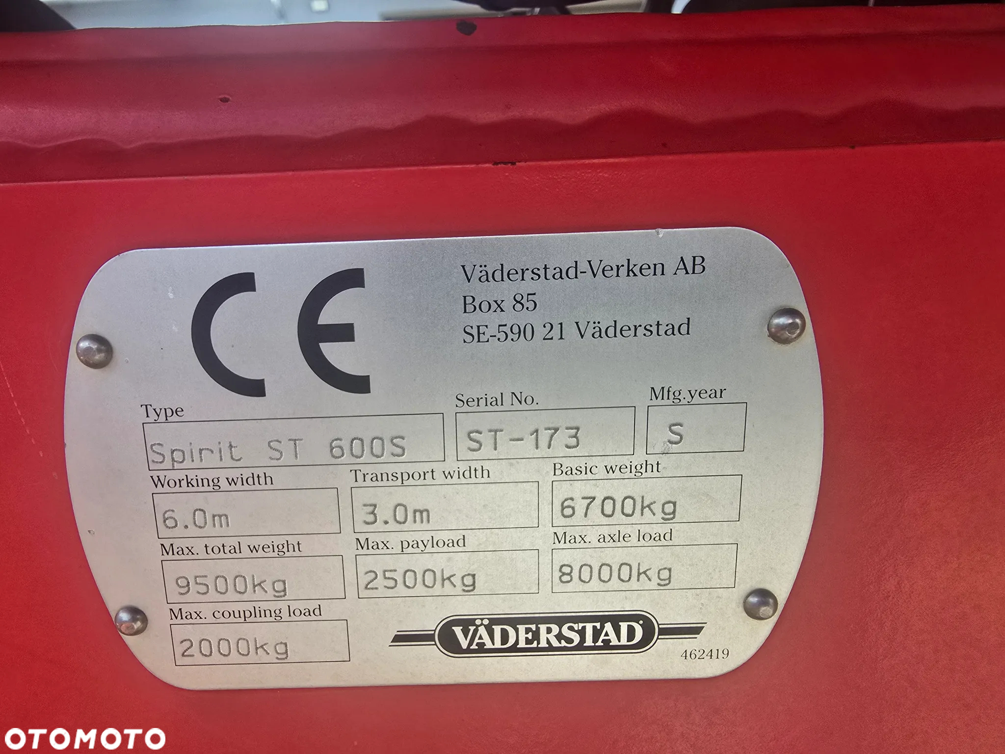 Väderstad Spirit ST 600S - 9