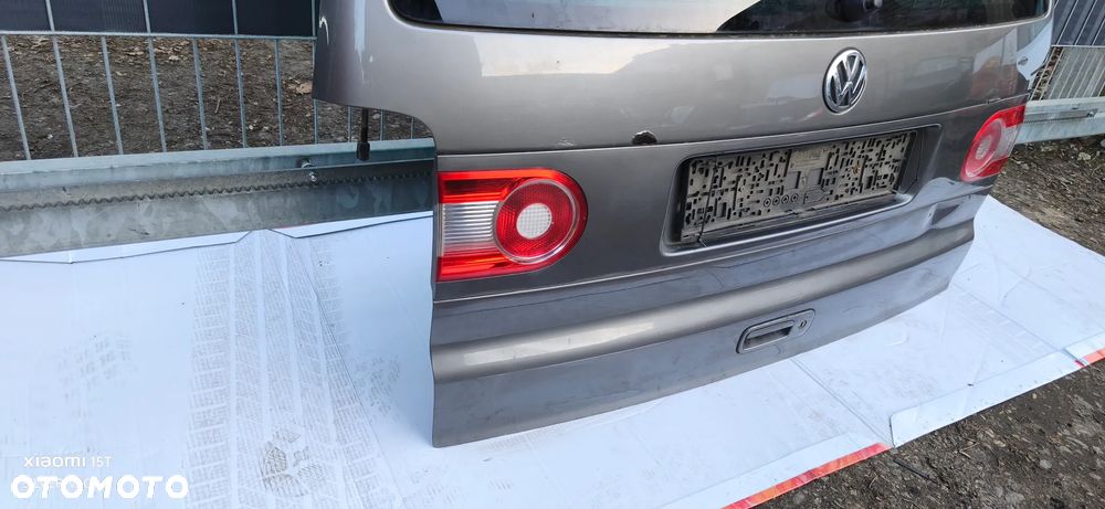 Klapa bagażnika VW Sharan LD7S kompletna z szybą części - 3