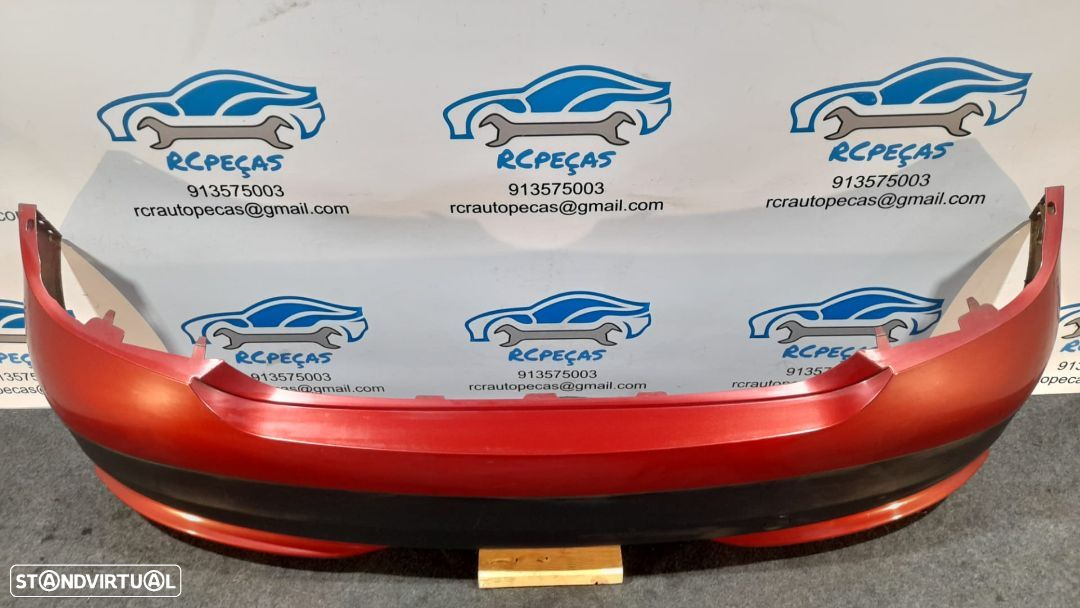 PARACHOQUES TRASEIRO TRÁS 9649690177 PEUGEOT 207 FASE II 2 WA WC PARA-CHOQUES PARA CHOQUES ORIGINAL - 6