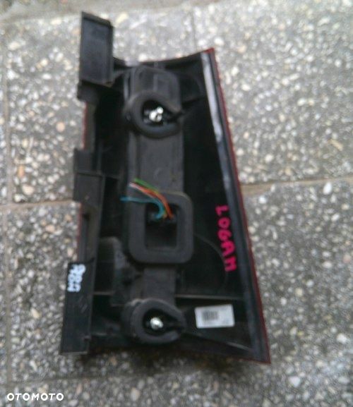 DACIA LOGAN MCV I (2007-2012) LEWA TYLNA LAMPA EUROPA 8200864612 - 5