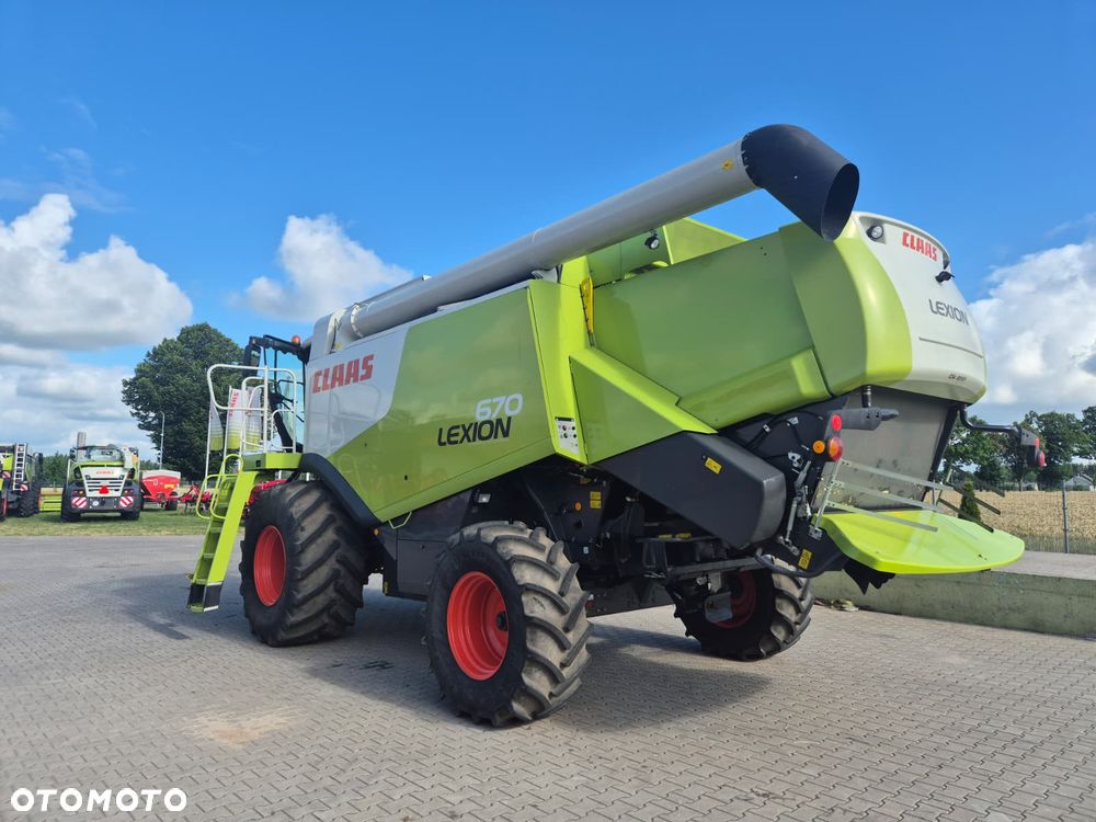 Claas Claas Lexion 670 z hederem Claas Vario 930 pierwszy właściciel - 5
