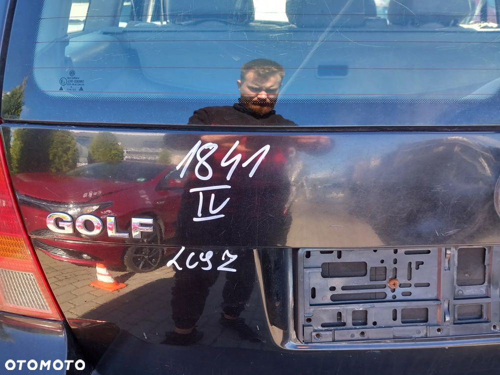 VW GOLF IV KLAPA BAGAŻNIKA TYLNA TYŁ KOMBI KOLOR: LC9Z - 4