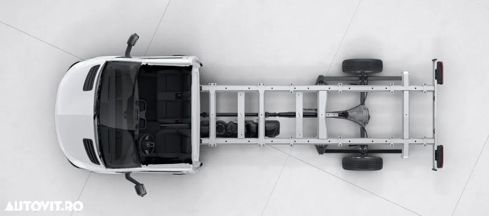 Mercedes-Benz 317 sasiu cu prelata si paravant - 3