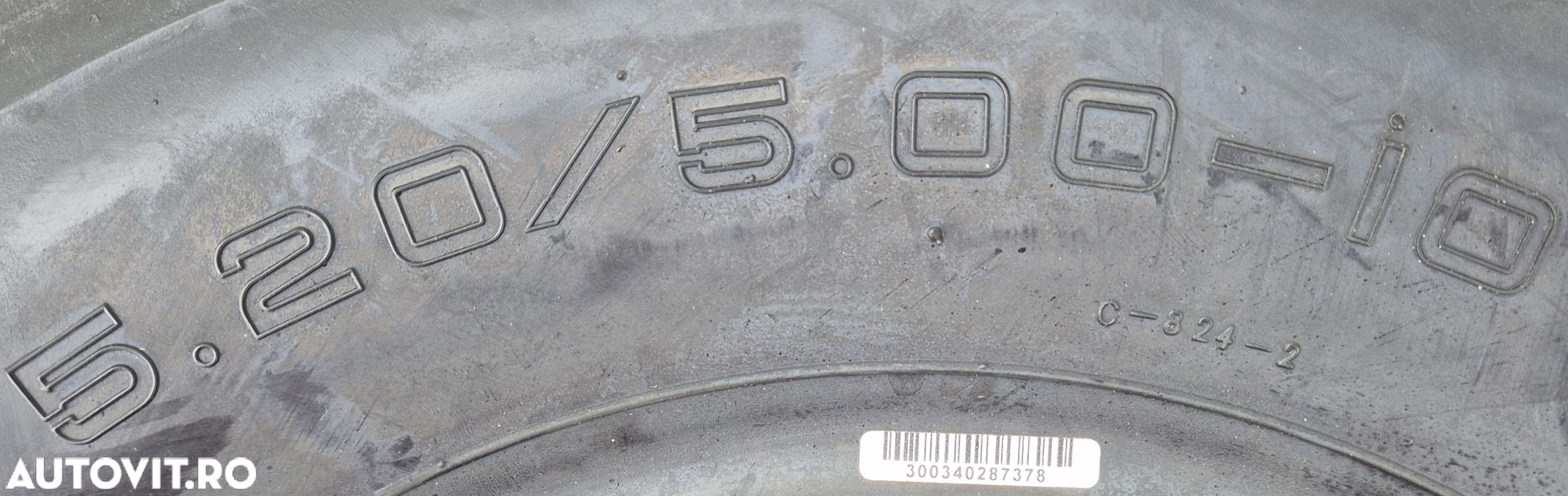 5.00-10 (5.00-10C),74M,MAXXIS Trailermaxx C824,Anvelope de remorca M+S - 3